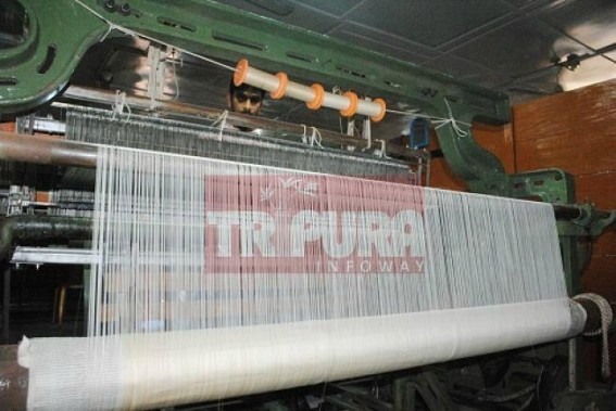India Textile export business earns US$ 41.4 billion in 2015, Tripura’s Contribution NIL : Lack of investment, planning leads Tripura handloom industries into dark era, unemployment on rise in handloom sector India Textile export business earns US$ 41.4 billion in 2015, Tripura’s Contribution NIL : Lack of investment, planning leads Tripura handloom industries into dark era, unemployment on rise in handloom sector
